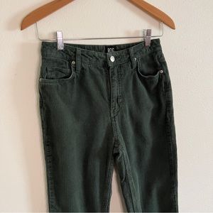 BDG Urban Outfitters Green Mom High Rise Corduroy Pants
